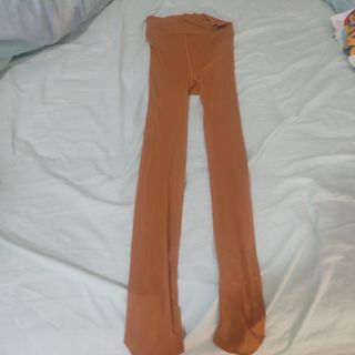 Panty mujer marron anaranjado