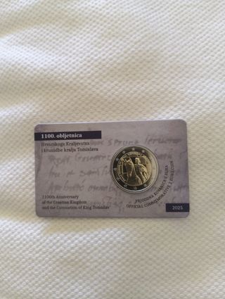 Moeda comemorativa 2 euros 1100 anos