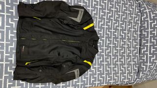 Chaqueta Moto Negra Rocco Line