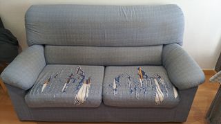 Sofá Cama azul