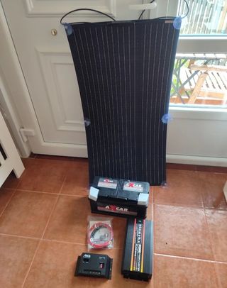 Kit Solar Camper Batería Inversor