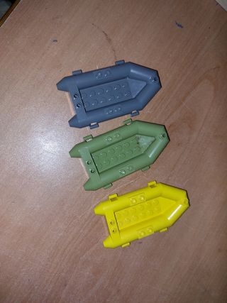 Lego Scafi Barca Grigio, Verde, Giallo