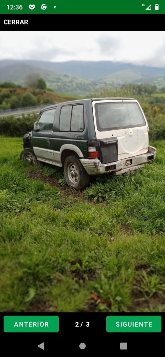 Despiece Mitsubishi Montero Galloper