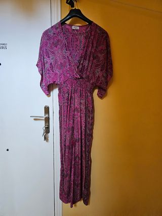Mono fucsia estampado