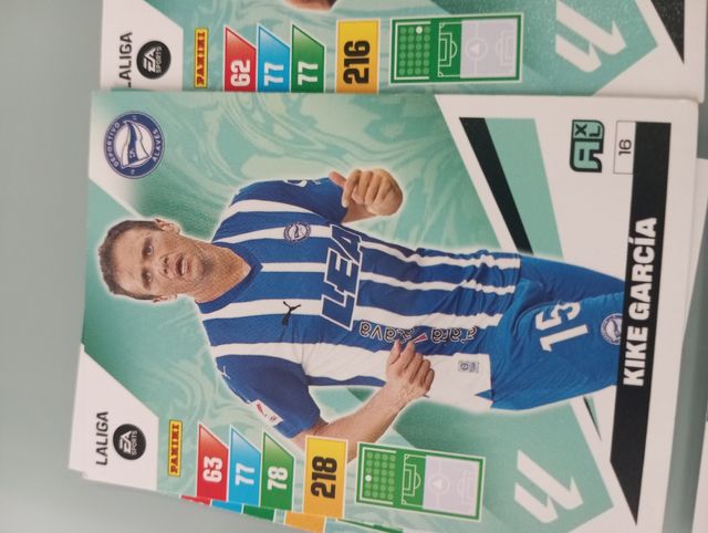 Cartas Futbol La Liga Kike Garcia 2023-24