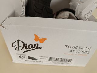 Zapatos de trabajo Dian negros