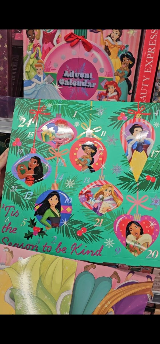 Calendario Adviento Disney Princesas