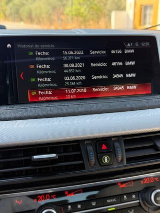 BMW X6 3.0cc 258cv PACK M Todo en BMW. Nacional.