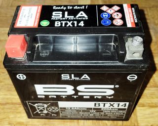 Batería BS BTX14-BS 12AH 200A