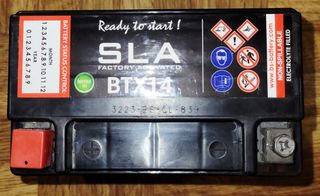 Batería BS BTX14-BS 12AH 200A