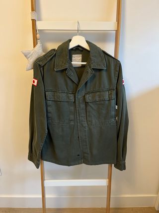 Cazadora militar verde vintage