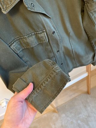 Cazadora militar verde vintage
