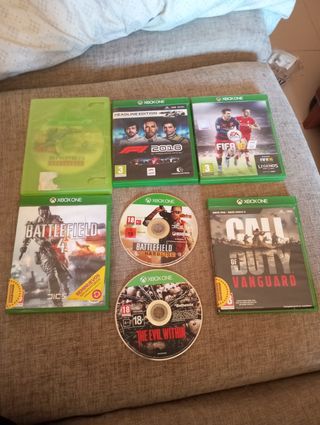 Lote 7 juegos Xbox One
