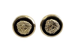 pendientes oro 18k con piedra con bisuteria