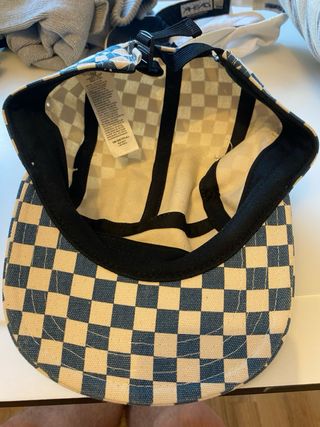 Gorra Vans Off The Wall Cuadros Azul