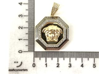 colgante oro 18k con circonita