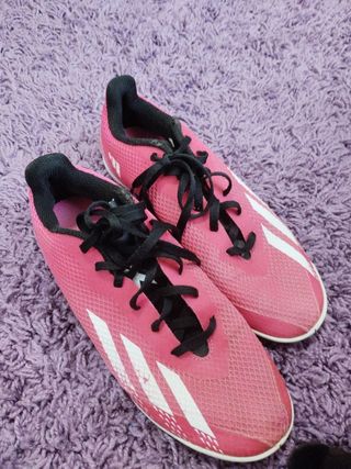 Zapatillas Adidas rosas y blancas