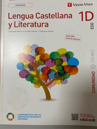 LENGUA CASTELLANA Y LITERATURA 1 BL CT C.DIV (CER)