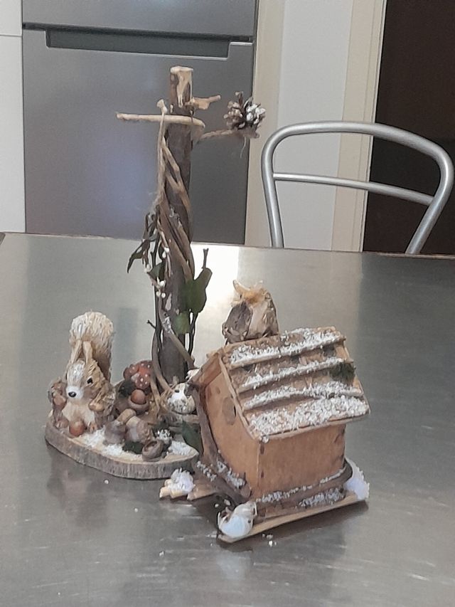 Decorazione Natalizia a tema  invernale