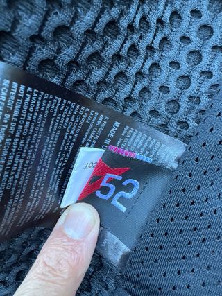 Chaqueta de piel Dainese para moto