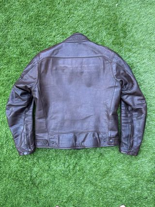 Chaqueta de piel Dainese para moto