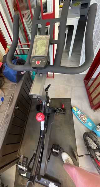 Bici Estática PASYOU incluye lona plastificada
