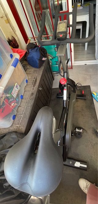 Bici Estática PASYOU incluye lona plastificada