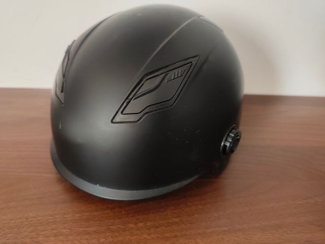 Casco Negro Patinete Talla S-M