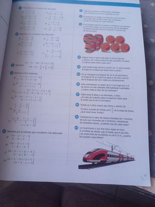 Cuadernillo de actividades de
 Matemáticas .