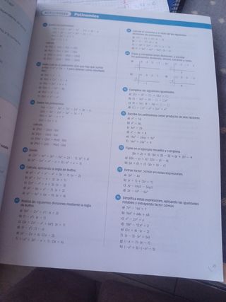Cuadernillo de actividades de
 Matemáticas .