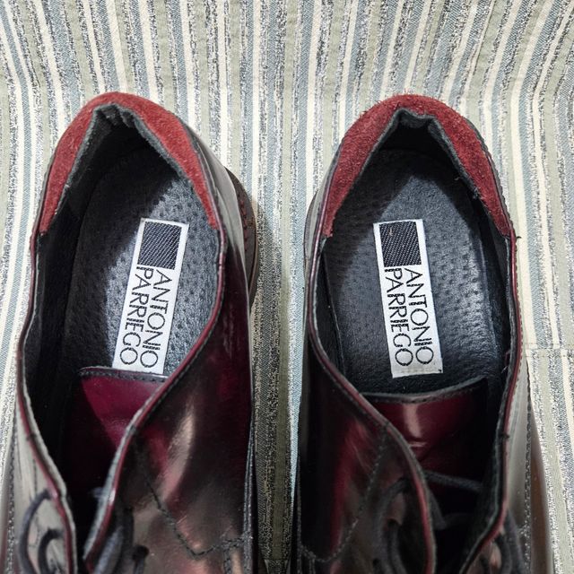 Zapatos Antonio Parriego Talla 40 burdeos - marrón
