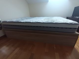 Canapé 1,35m con colchón incluido