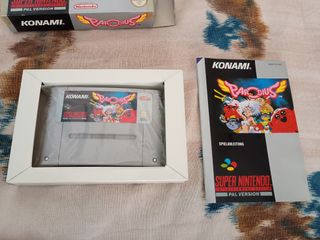 Super Nintendo Parodius PAL Version raro