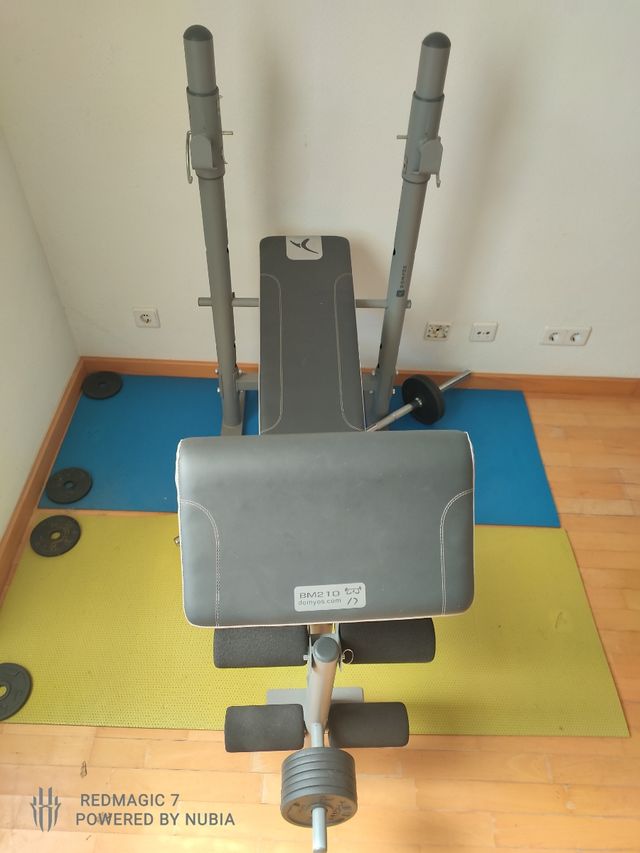 Banco de musculación Domyos BM210
