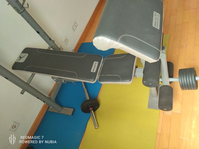 Banco de musculación Domyos BM210