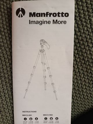 Trípode Manfrotto MKC3-H01