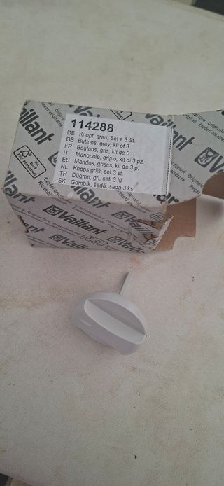 Mando selector Vaillant 114288