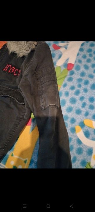 Bomber donna con pelliccia removibile