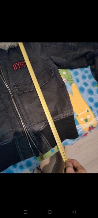 Bomber donna con pelliccia removibile