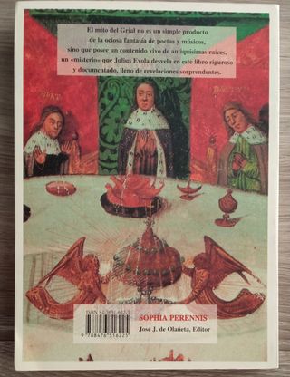 Libro "El misterio del grial". Julius Evola.
