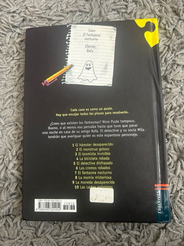 Libro “El fantasma nocturno”