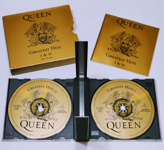 Queen Greatest Hits I & II CDs - edición especial
