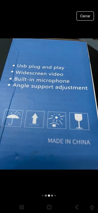 Webcam Full HD Negra y Blanca