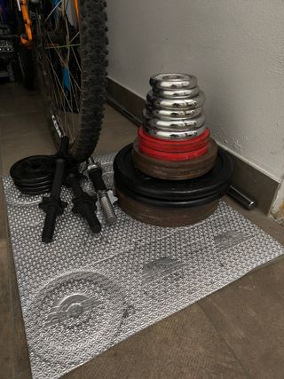 Pesi palestra e manubri