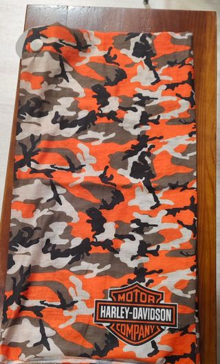 Braga /bandana cuello Harley Davidson microfibra n