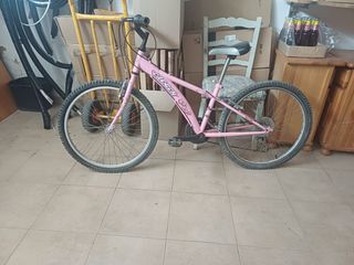Bicicleta niña rosa