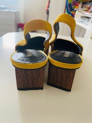 Zapatos Mango Ante Piel bovino 