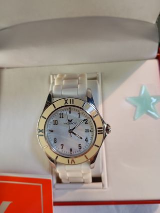 Reloj Viceroy Plateado y Blanco