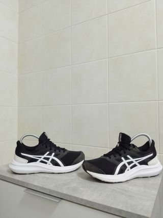 ASICS Sneakers Donna Nero Bianco