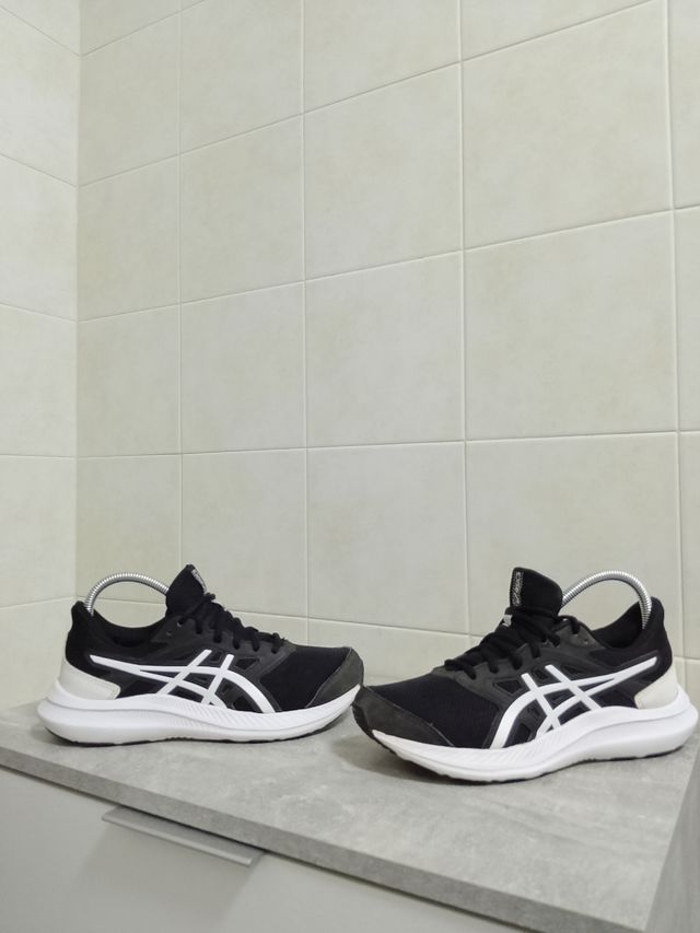 ASICS Sneakers Donna Nero Bianco